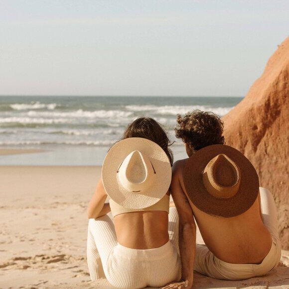 Will & Bear Rider Bone | White Palm Straw Hat - Picture 8 of 8